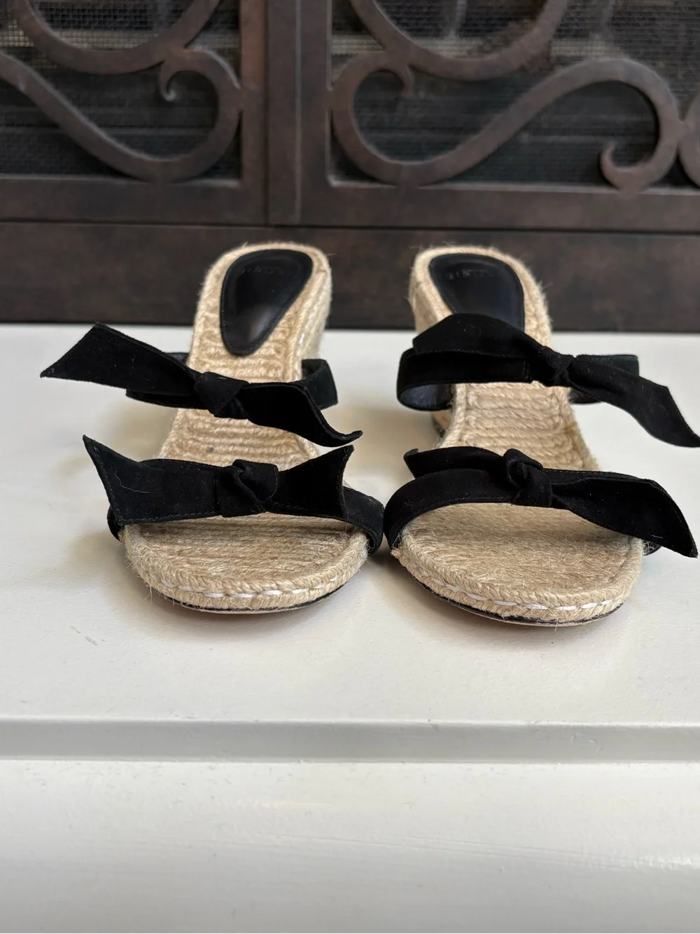 Alexandre Birman Clarita bow espadrille sandals 7.5